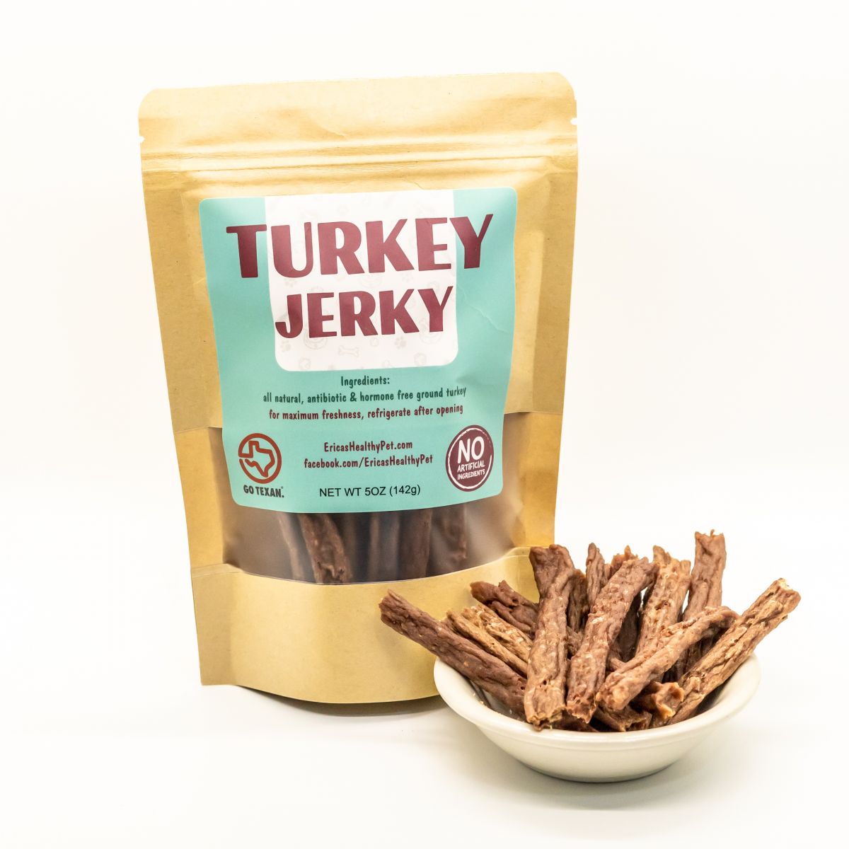 Organic turkey store jerky for dogs