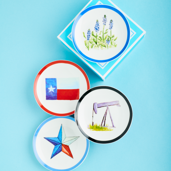 Life Well Lone Starred Coaster Set FAS-LIFEWELLLONESTA-050