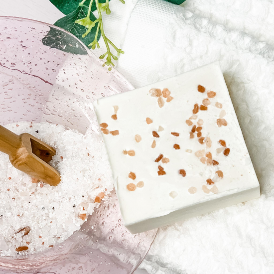 Salt Bar Soap Infused with European Spa Salts & Essential Oils SO-SALTBARSOAPINFU-162
